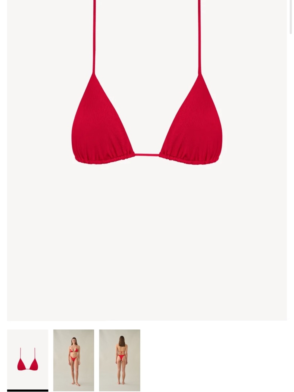 Belamer Chili Red Bikini Set
